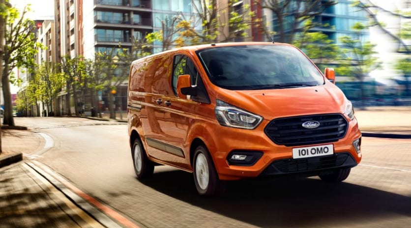 Interior of New Ford Transit Custom Revealed